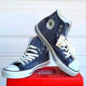 Converse Hi-top gray black hi-cut sneakers